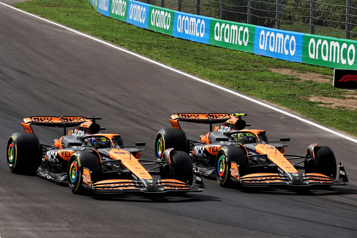 Oscar Piastri will hand race wins to Lando Norris in his quest for victory in the drivers’ championship. Image: XPB Images