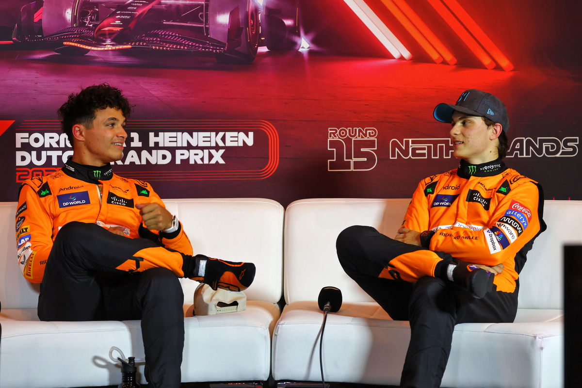 Oscar Piastri is free to attack team-mate and pole-sitter Lando Norris during the Dutch Grand Prix. Image: Batchelor / XPB Images