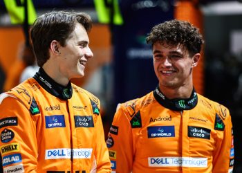 Oscar Piastri has revealed McLaren will still employ team orders to bolster Lando Norris’ hopes in the drivers’ championship. Image: Charniaux / XPB Images