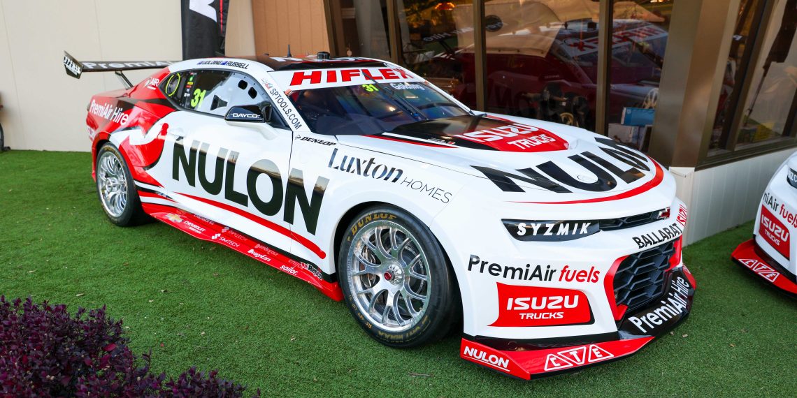 The PremiAir Camaros carry a new look to Sandown.