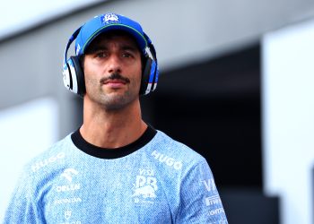 Christian Horner has stated there’s a bigger picture to consider when it comes to a decision on Daniel Ricciardo’s future. Image: Coates / XPB Images