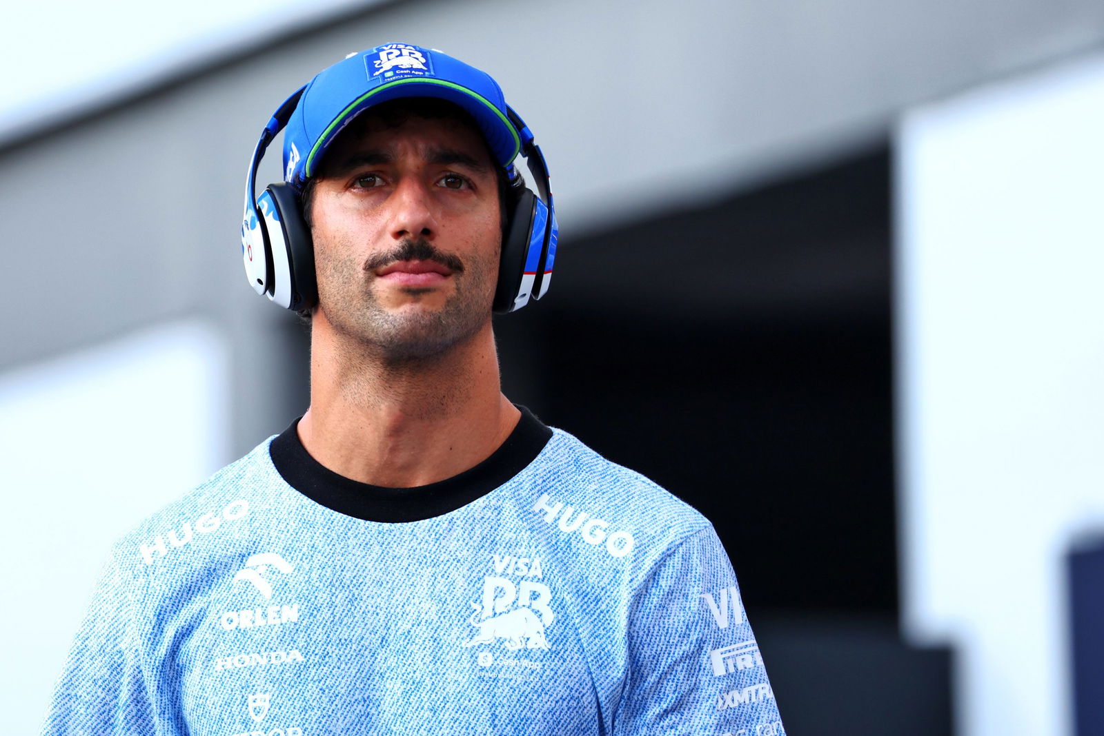 Christian Horner has stated there’s a bigger picture to consider when it comes to a decision on Daniel Ricciardo’s future. Image: Coates / XPB Images