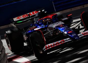 The skirmish between Alpine team-mates Esteban Ocon and Pierre Gasly in Monaco reminded Daniel Ricciardo of his own crash with Max Verstappen. Image: Coates / XPB Images