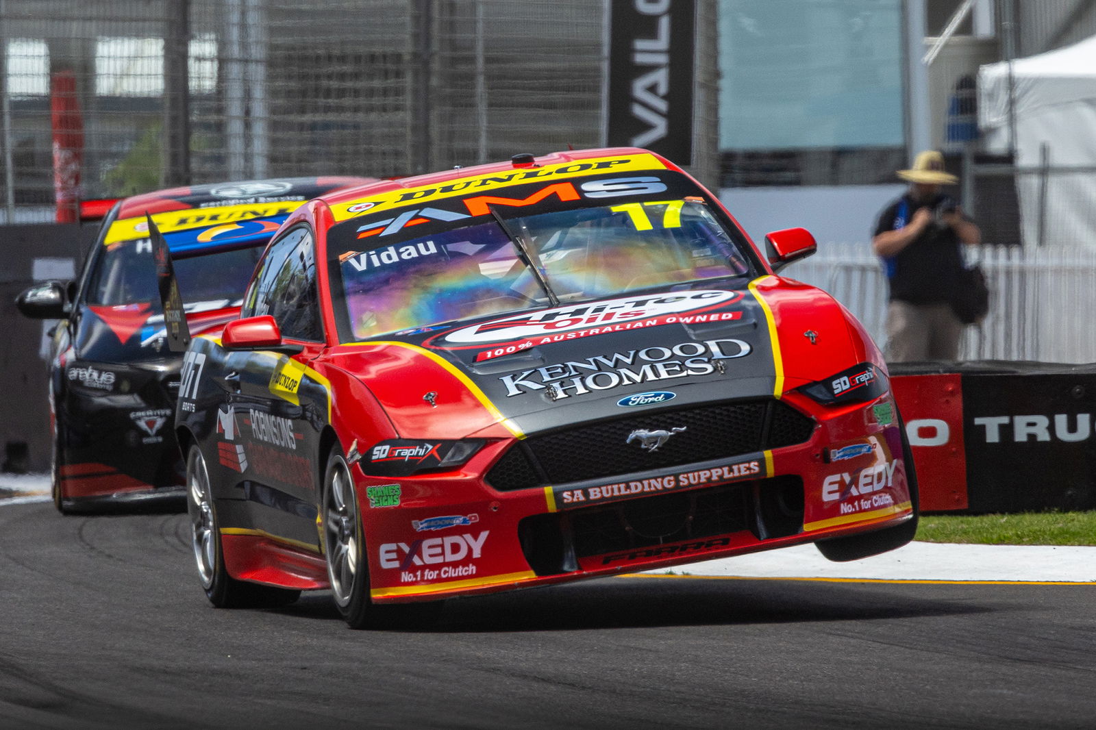 Max Vidau at Adelaide 500.