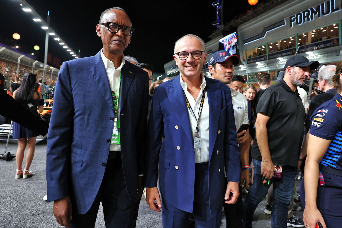 Rwanda president Paul Kagame has formally confirmed his country’s interest in hosting an F1 grand prix. Image: Moy / XPB Images