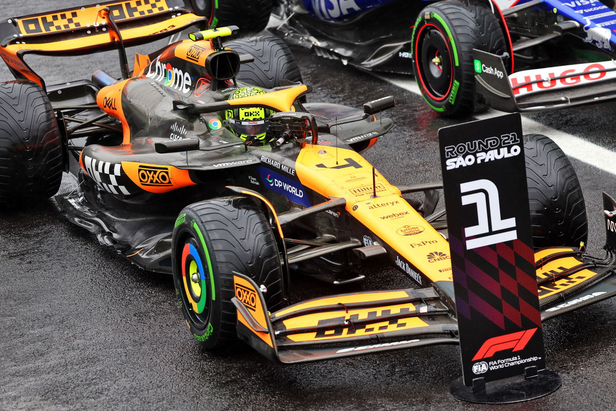 Provisional starting grid for the Formula 1 Sao Paulo Grand Prix at Interlagos. Image: Batchelor / XPB Images