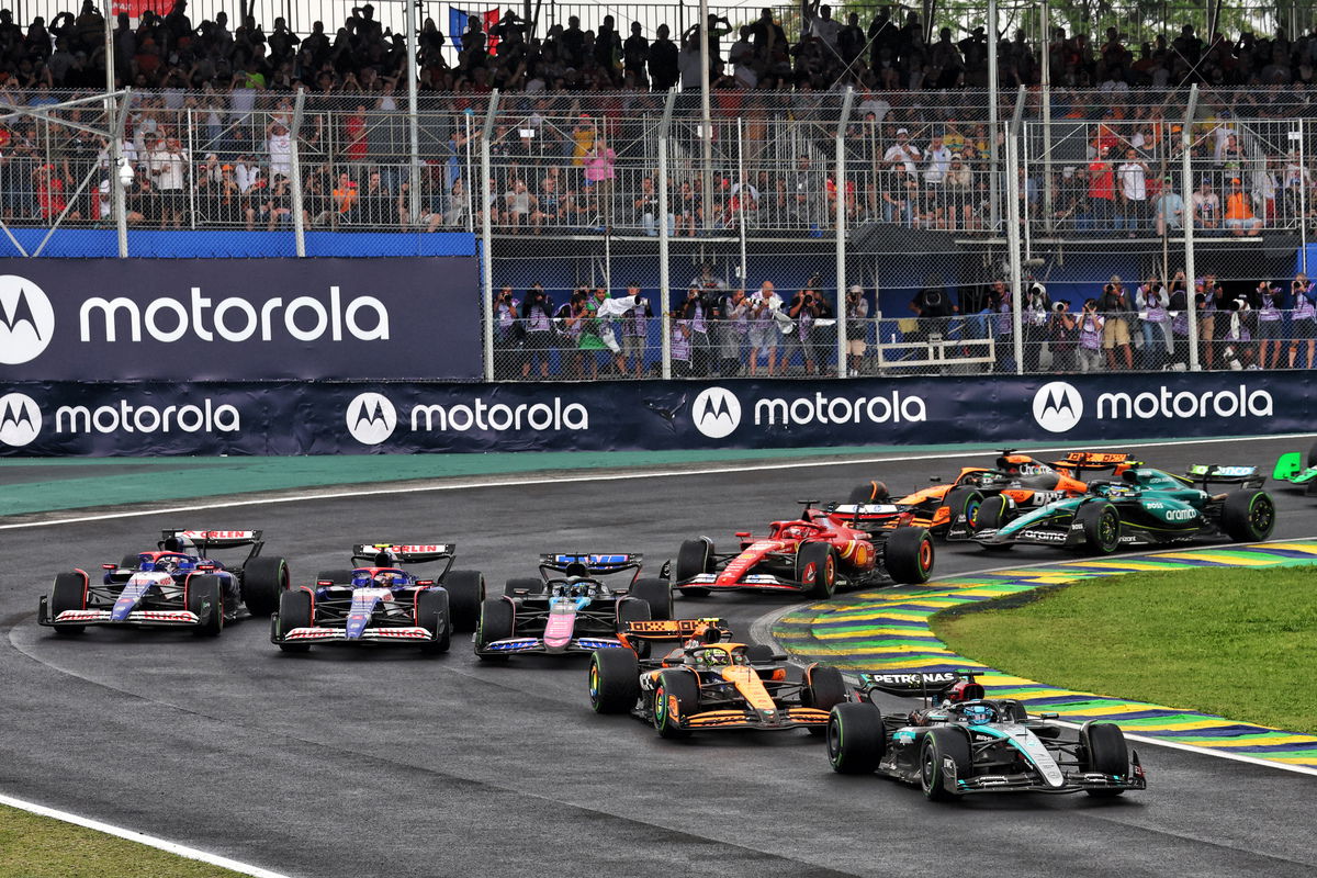 Full results from the Formula 1 Sao Paulo Grand Prix at Interlagos. Image: Batchelor / XPB Images