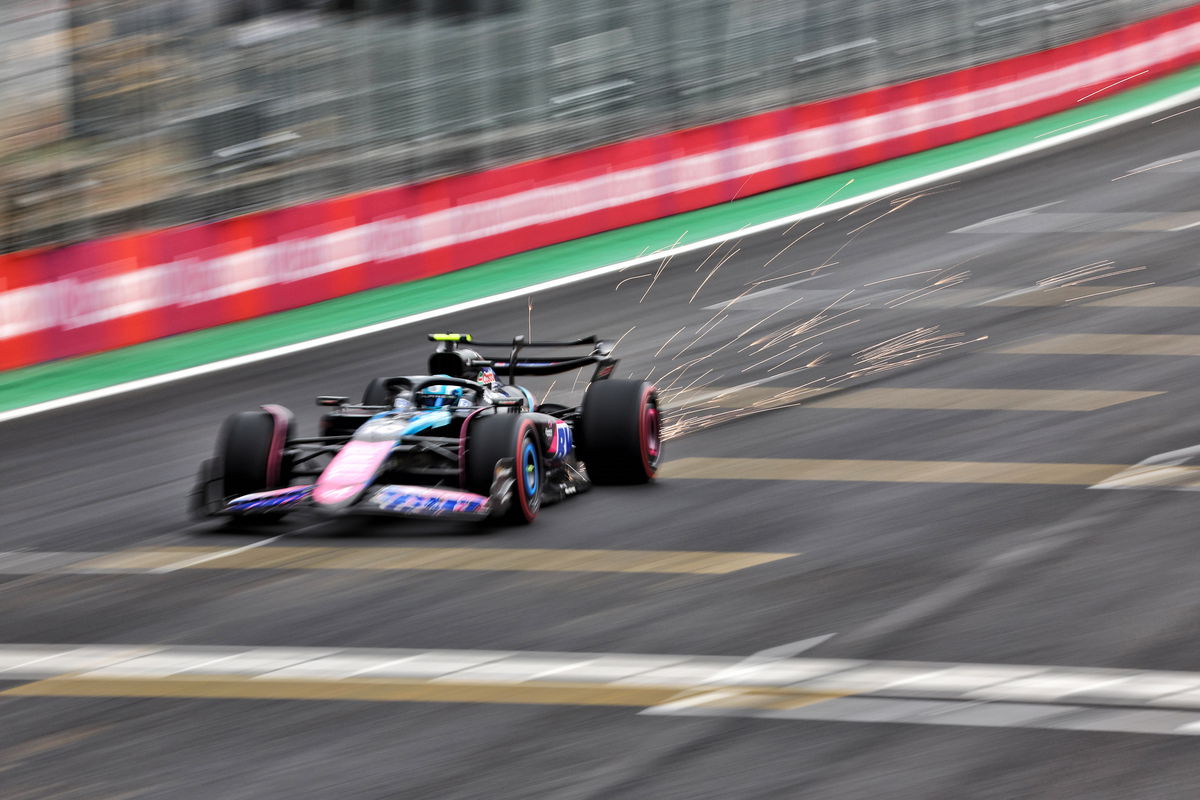 Provisional starting grid for the Formula 1 Sao Paulo Sprint at Interlagos. Image: Batchelor / XPB Images