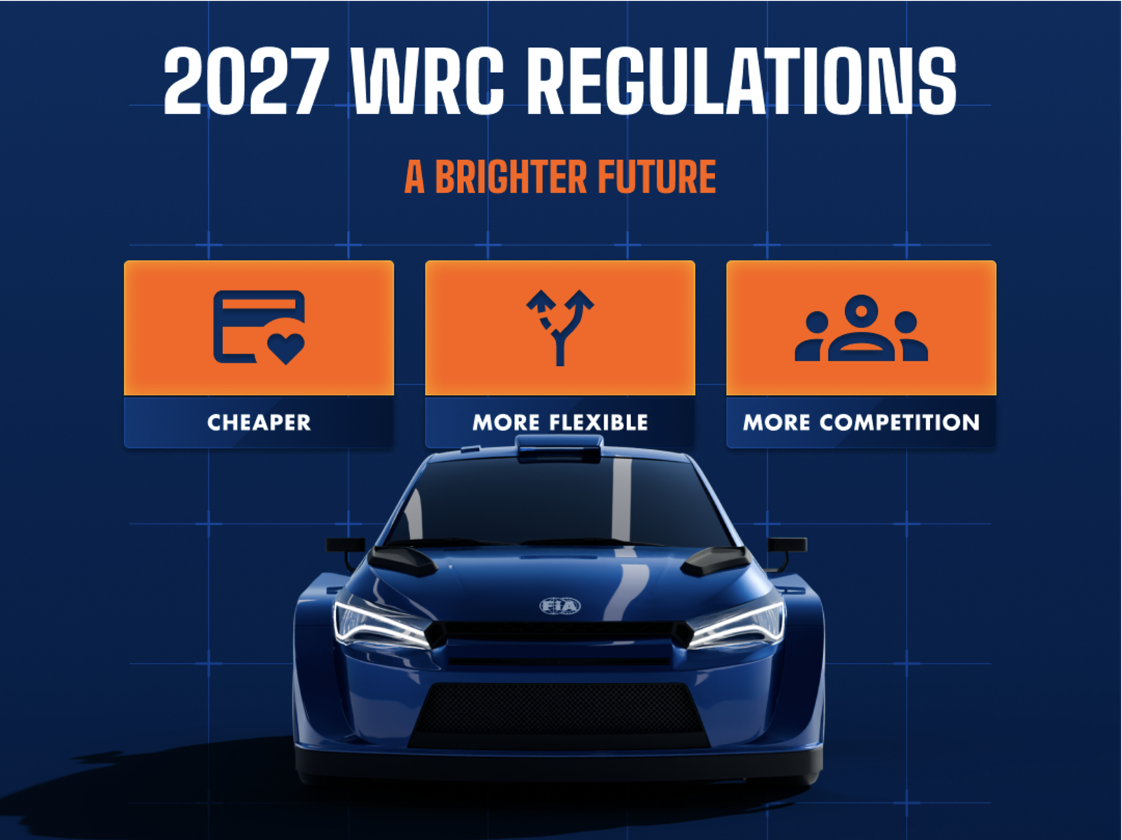 The key elements of the 2027 WRC regulations.