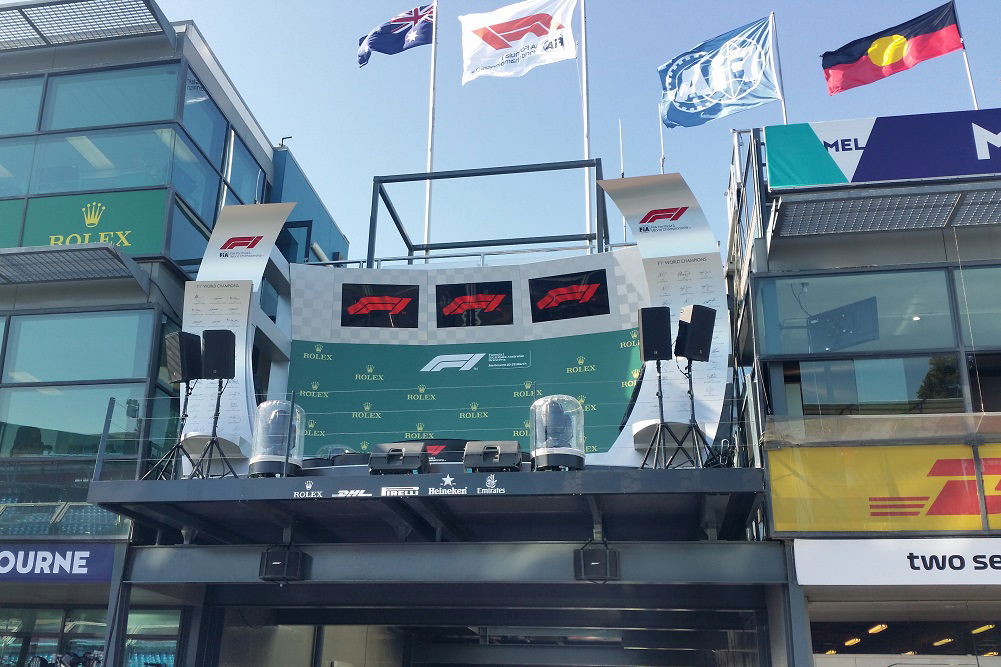 GALLERY: Albert Park Wednesday set-up