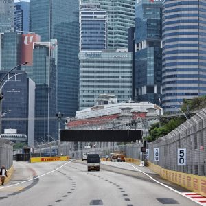 This year’s Singapore Grand Prix will feature a fourth DRS zone Image: Moy / XPB Images