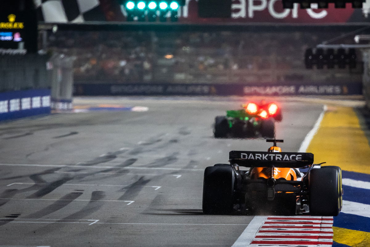 Provisional starting grid for the Formula 1 Singapore Grand Prix at Marina Bay. Image: Bearne / XPB Images