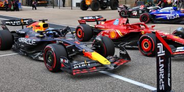 Provisional starting grid for the Formula 1 United States Sprint at Circuit of The Americas. Image: Batchelor / XPB Images