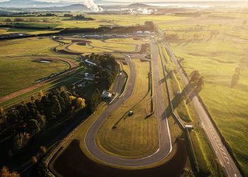 Aerial view of Supercars' new home in New Zealand.