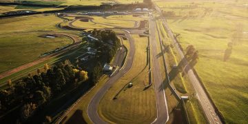 Aerial view of Supercars' new home in New Zealand.