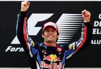 Red Bull Racing's Mark Webber