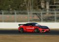 The pace-setting Porsche at Queensland Raceway. Image: Supplied