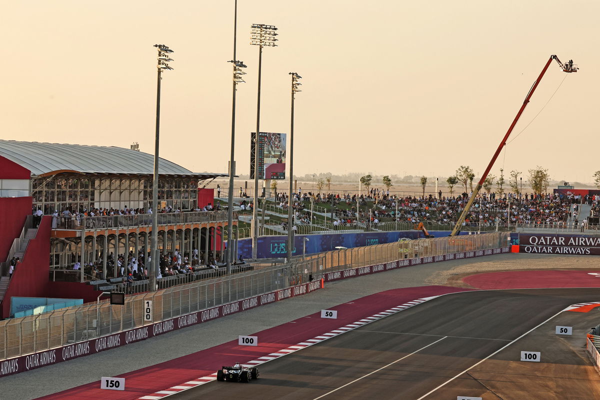 Changes have been made to the Losail International Circuit ahead of F1’s arrival this weekend for the Qatar Grand Prix. Image: Moy / XPB Images