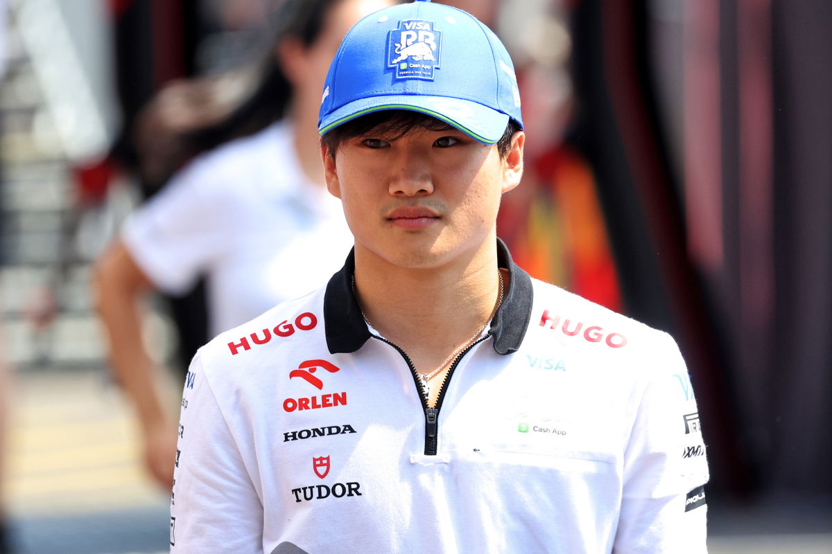 Yuki Tsunoda has not been mentioned in connection with a race drive at Red Bull Racing. Image: Bearne / XPB Images