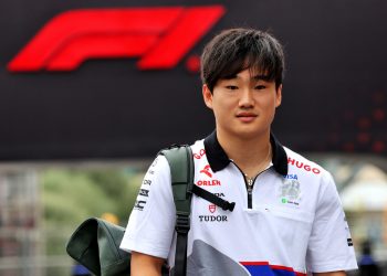 Christian Horner has confirmed Yuki Tsunoda will receive an opportunity at the wheel of a Red Bull Racing car. Image: Bearne / XPB Images