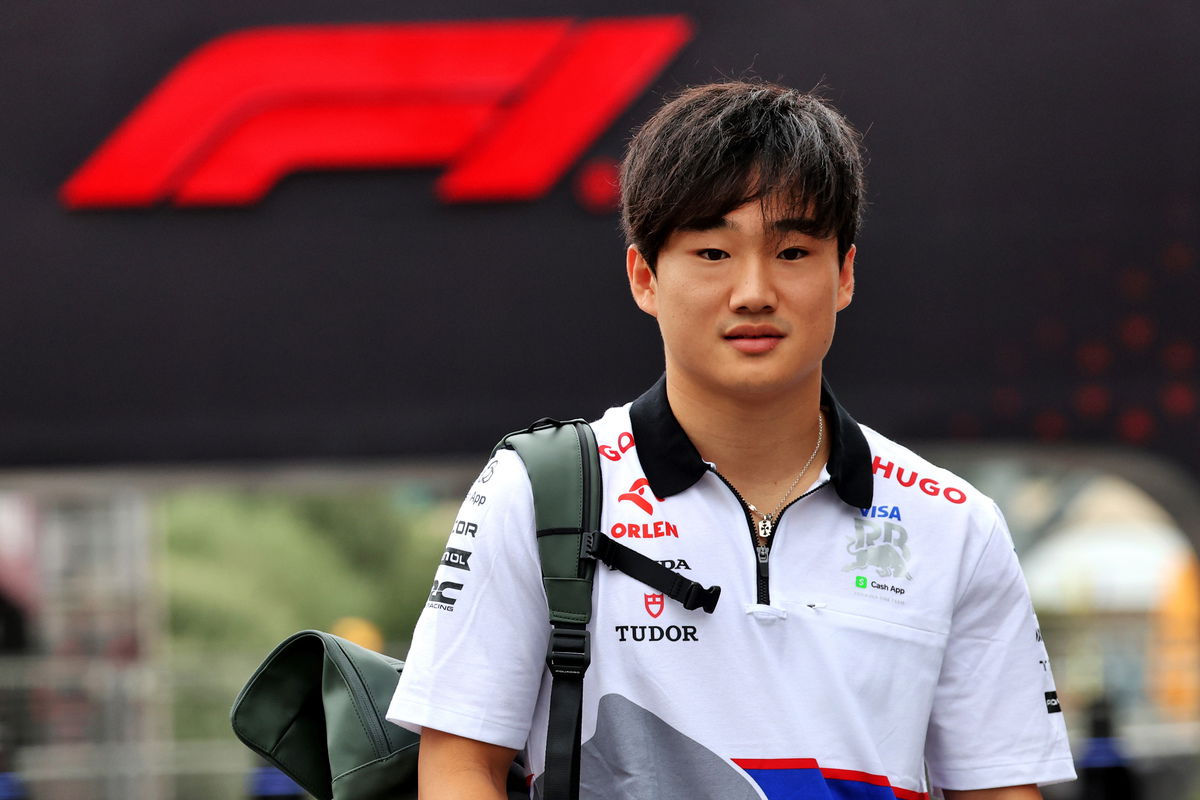 Christian Horner has confirmed Yuki Tsunoda will receive an opportunity at the wheel of a Red Bull Racing car. Image: Bearne / XPB Images