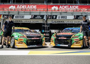 The Tree Cleanup Specialist-backed #1 and #99 Erebus Motorsport Chevrolet Camaros.