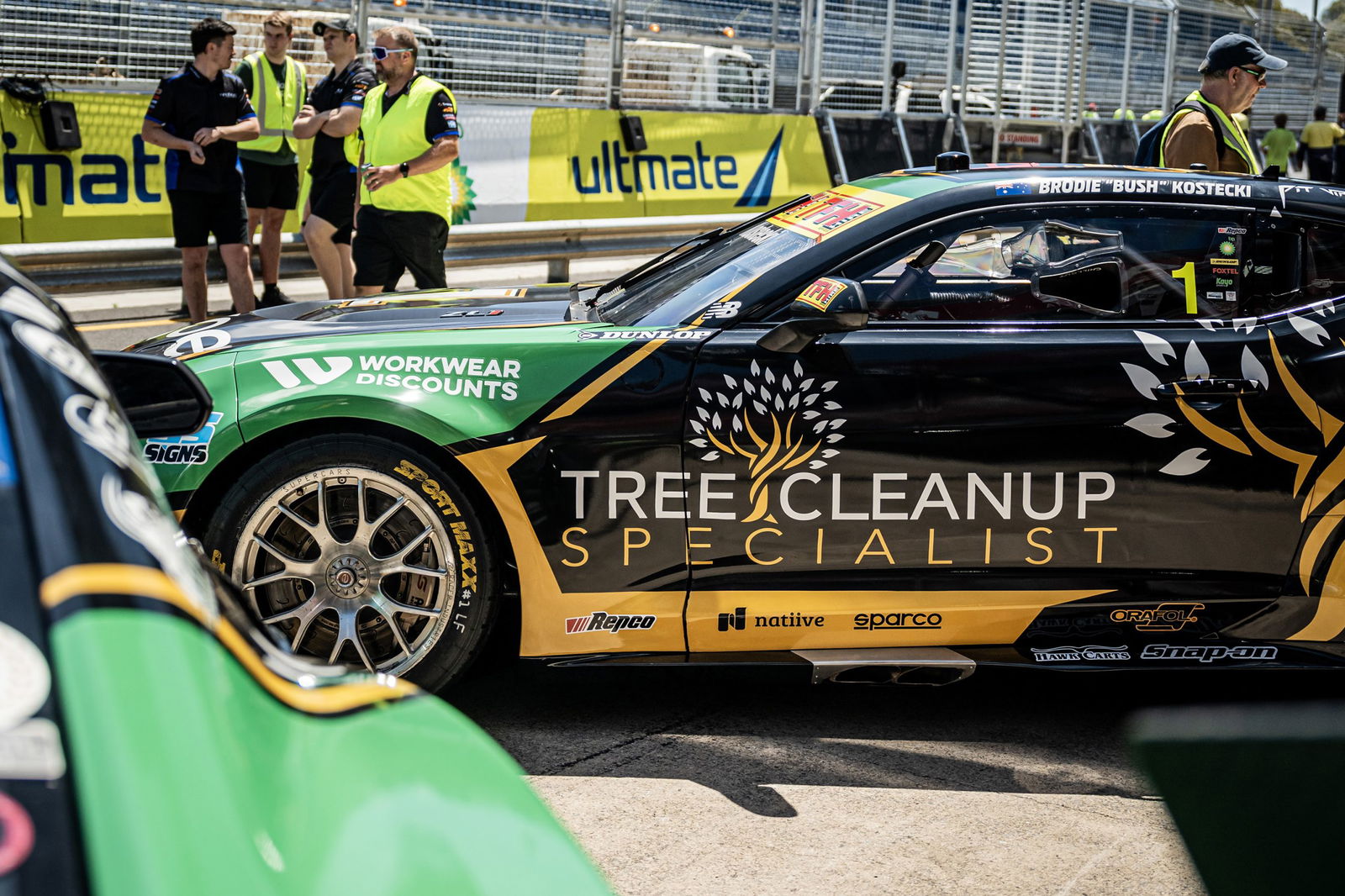 Tree Cleanup Specialist will sponsor Erebus Motorsport at the 2024 Adelaide 500.