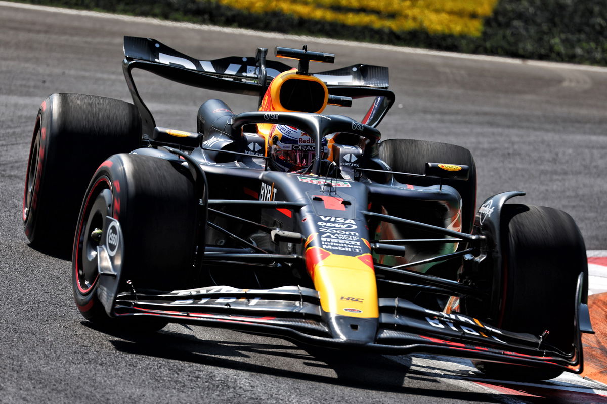 Max Verstappen headed the opening practice session for the Italian Grand Prix. Image: Coates / XPB Images