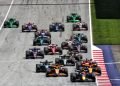 Max Verstappen has won the F1 Sprint in Austria as Oscar Piastri got the better of Lando Norris in the early laps. Image: Charniaux / XPB Images