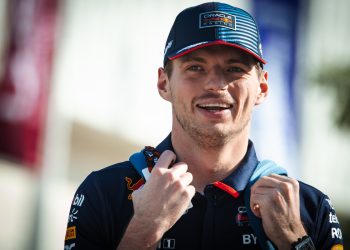 Max Verstappen has announced that he and partner Kelly Piquet are expecting their first child. Image: Bearne / XPB Images