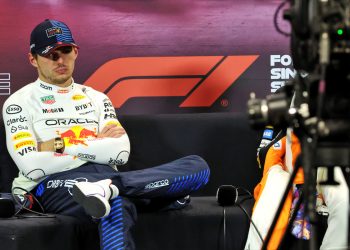 Max Verstappen has confessed that the stance taken by the FIA on swearing could force him out of the sport. Image: Rew / XPB Images