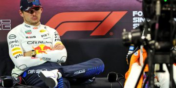 Max Verstappen has confessed that the stance taken by the FIA on swearing could force him out of the sport. Image: Rew / XPB Images