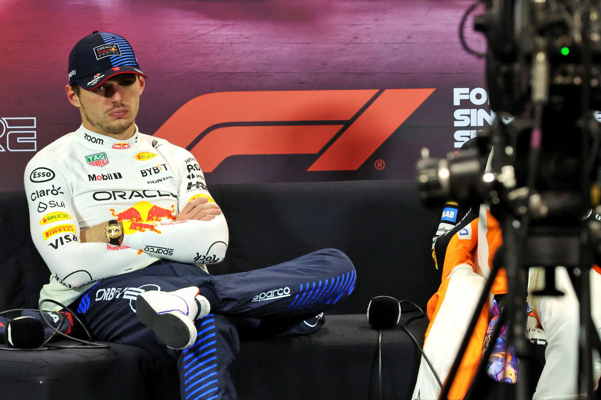 Max Verstappen has confessed that the stance taken by the FIA on swearing could force him out of the sport. Image: Rew / XPB Images