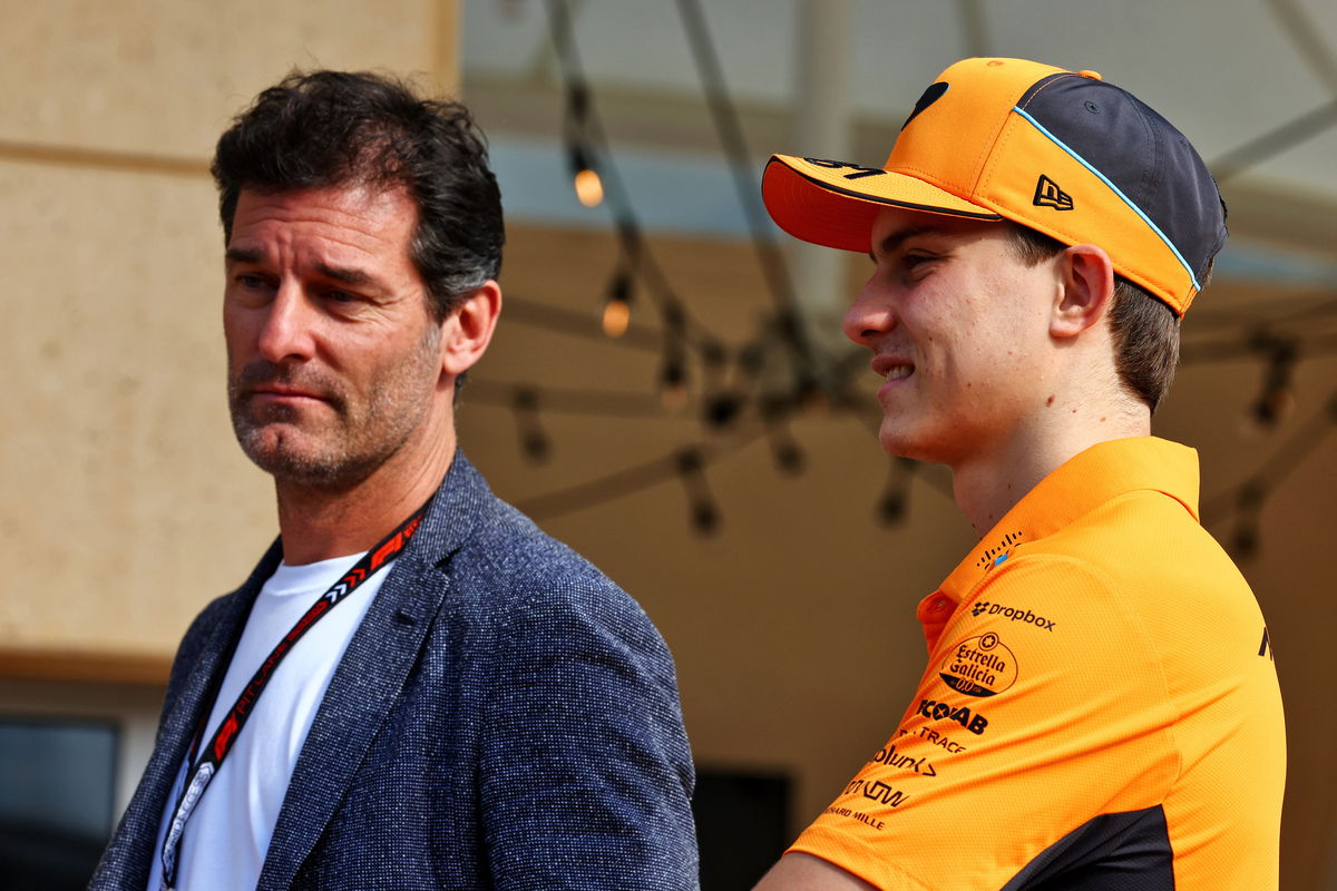 Oscar Piastri’s opening lap pass on team-mate Lando Norris at the Italian Grand Prix as a ”feather in his cap”. Image: Coates / XPB Images